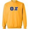 Greekgear Theta Xi Lettered Crewneck(Athletic Gold)