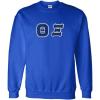 Greekgear Theta Xi Lettered Crewneck(Royal Blue)