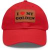 Red W/ Light Brown Patch
