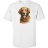 Smiling Golden Retriever Shirts(White)