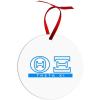 Theta Xi Classic Circle Ornaments