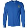 Theta Xi Fraternity Crest Longsleeve Tee(Royal Blue)