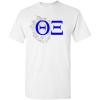 Theta Xi Greek Crest T-Shirt(Light Grey)