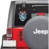 Theta Xi Large Greek Color Crest Decal – Up to 12 Inch Tall