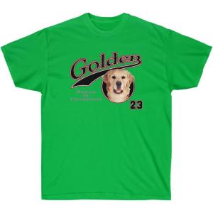 Golden Breed of Champions – Golden Retriever T-Shirts(Irish Green)