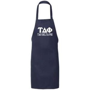 Greekgear Tau Delta Phi Large Apron Navy Blue