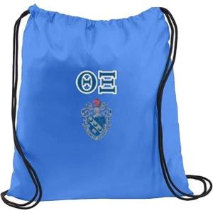 Greekgear Theta Xi Crest Shield Cinch Sack