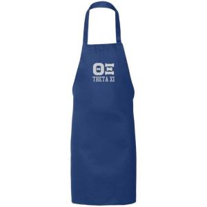 Greekgear Theta Xi Large Apron Royal Blue