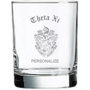 Greekgear Theta Xi Old Style Glass Transparent