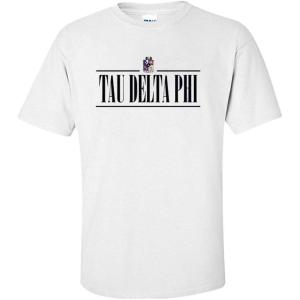 Tau Delta Phi 2020 Crest Tee(White)