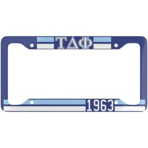 Tau Delta Phi Year License Plate Frames