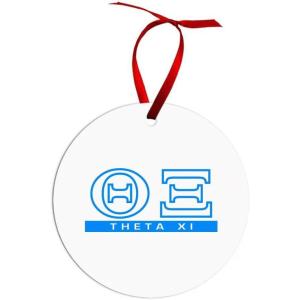 Theta Xi Classic Circle Ornaments