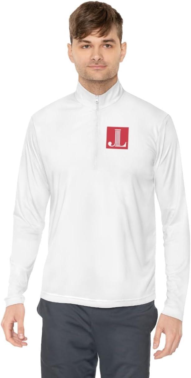 imageJunior League Unisex QuarterZip PulloverWhite
