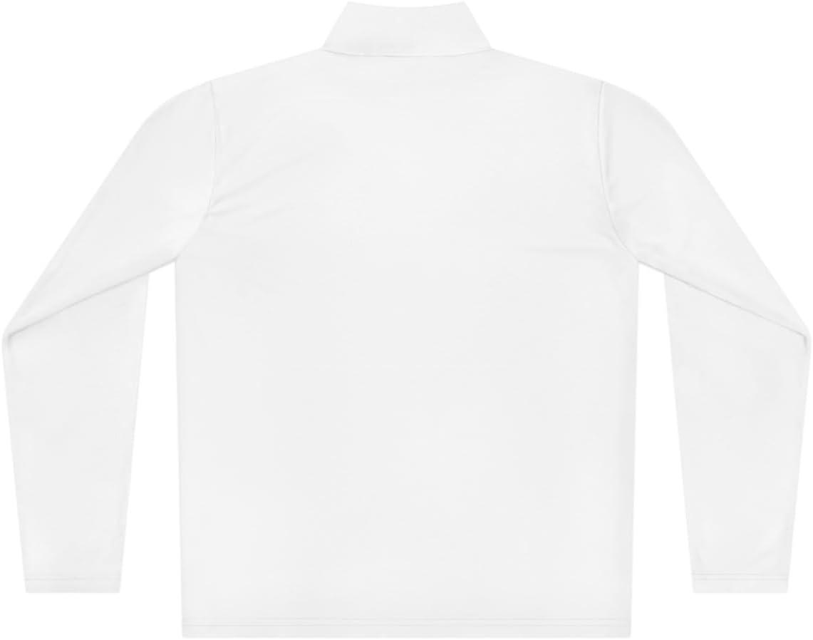 imageJunior League Unisex QuarterZip PulloverWhite