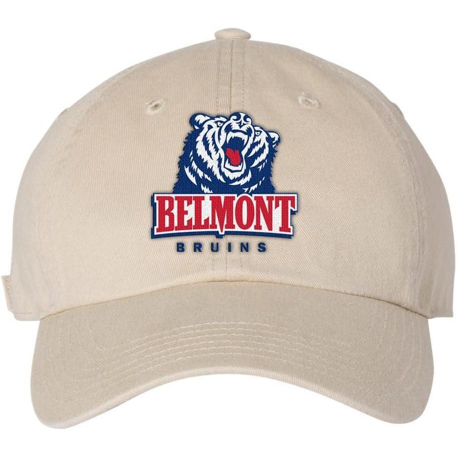 imageBelmont University Bear Emblem Hat Khaki