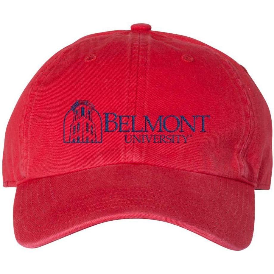 imageBelmont University Clocktower Emblem HatRed