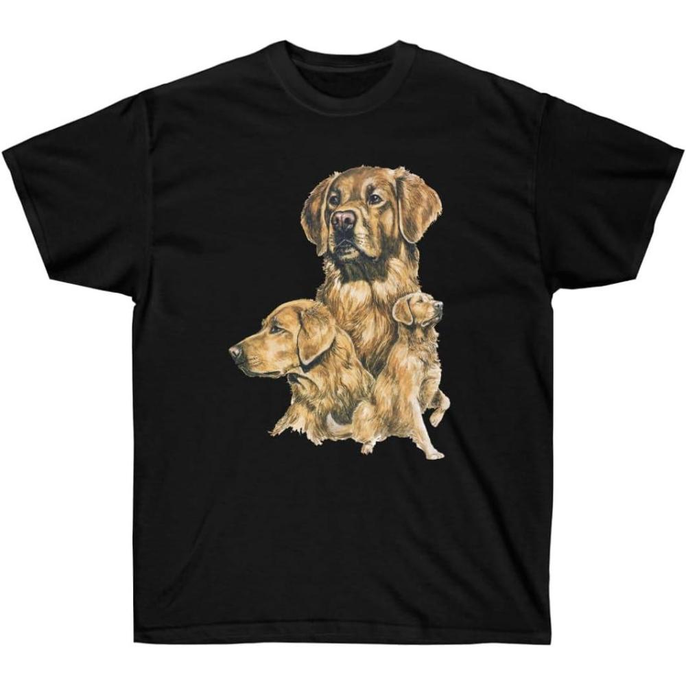 imageGolden Retriever Profile TShirt Golden Retriever TShirtsBlack