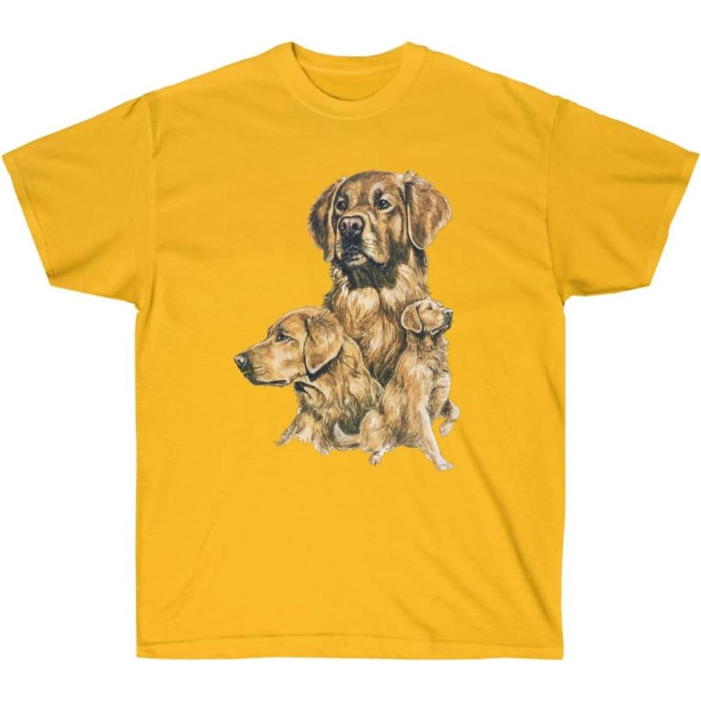 imageGolden Retriever Profile TShirt Golden Retriever TShirtsGold