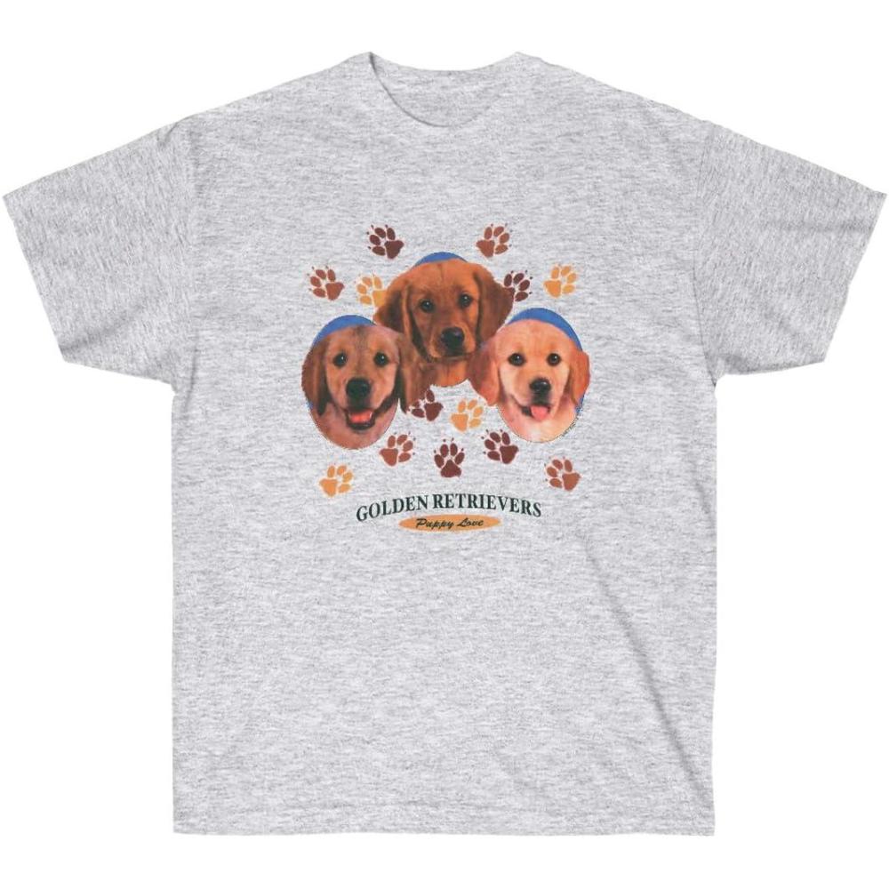 imageGolden Retriever Puppy Love TShirt Golden Retriever TShirtsAsh