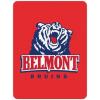 Belmont University Sherpa Blanket 50″ Wide 60″ Long(60″ Wide X 80″ Long)