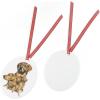 Golden Retriever Metal Ornaments Oval(Oval)