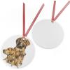 Golden Retriever Metal Ornaments Oval(Round)