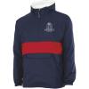 Belmont University Tower Classic Striped Pullover Anorak(Multicolor)