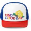 Find The Good Day Junior League Trucker Caps(Blue/Red)