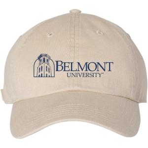 Belmont University Clocktower Emblem Hat(Khaki)