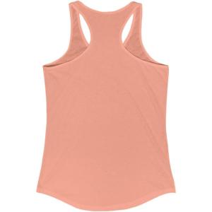 Find The Good Day Junior League Women’s Ideal Racerback Tank(Light Orange)