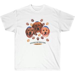 Golden Retriever Puppy Love T-Shirt – Golden Retriever T-Shirts(White)