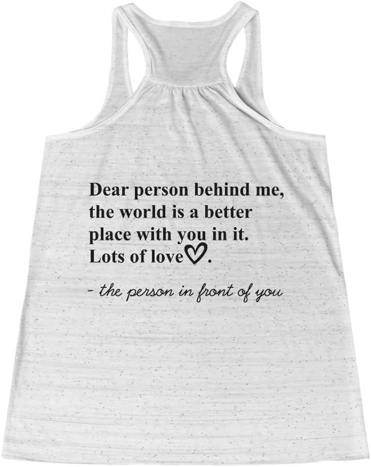 imageBetter Place with You in It Racerback TankWhite Marble