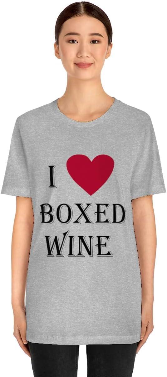 imageI Love Boxed Wine Unisex Jersey Short Sleeve TeeAthletic Heather