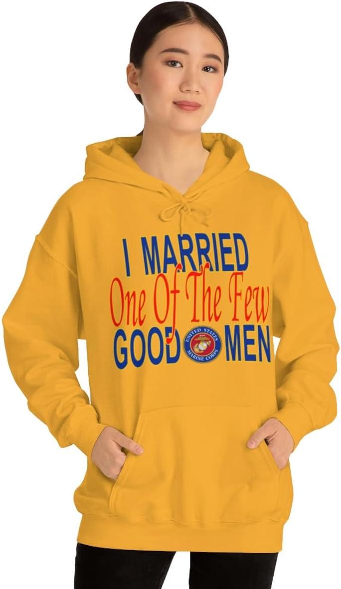 imageI Married One Of The Few Good Men HoodieGold