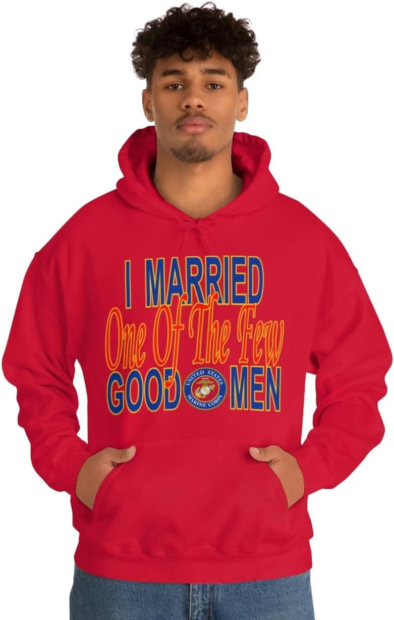 imageI Married One Of The Few Good Men HoodieRed