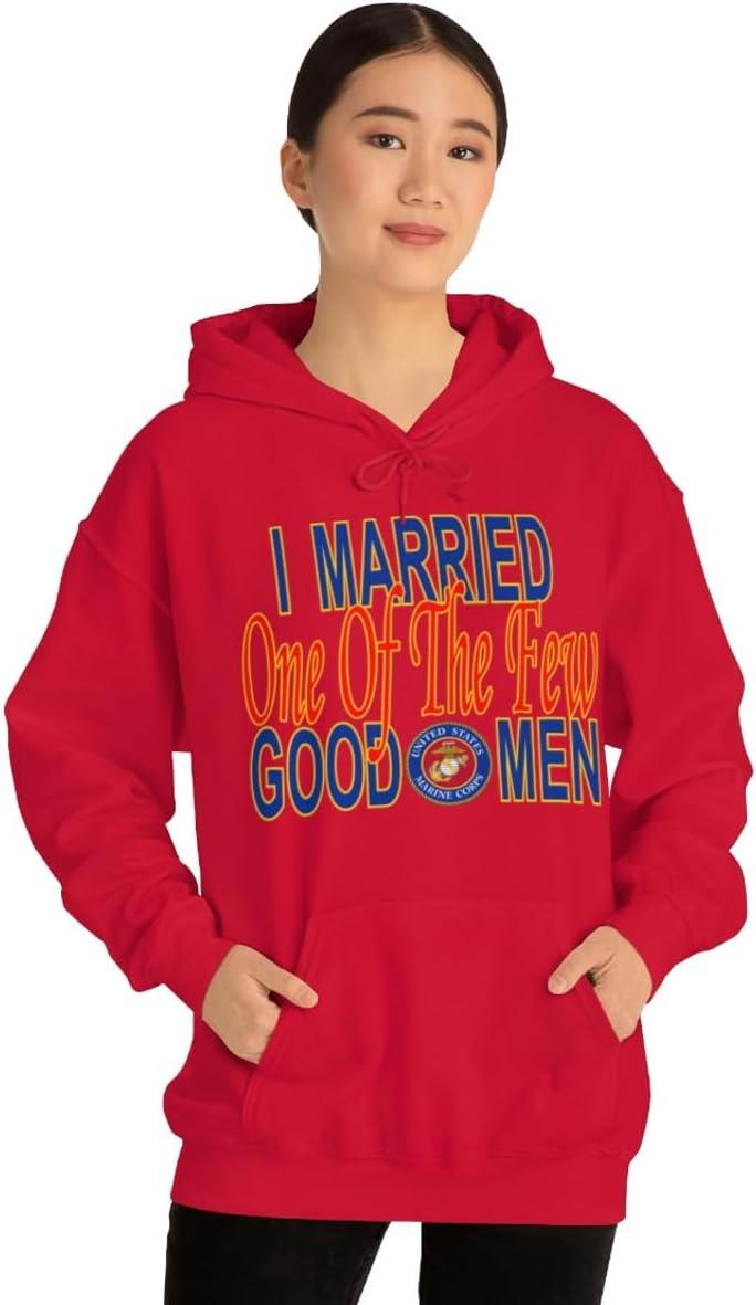 imageI Married One Of The Few Good Men HoodieRed