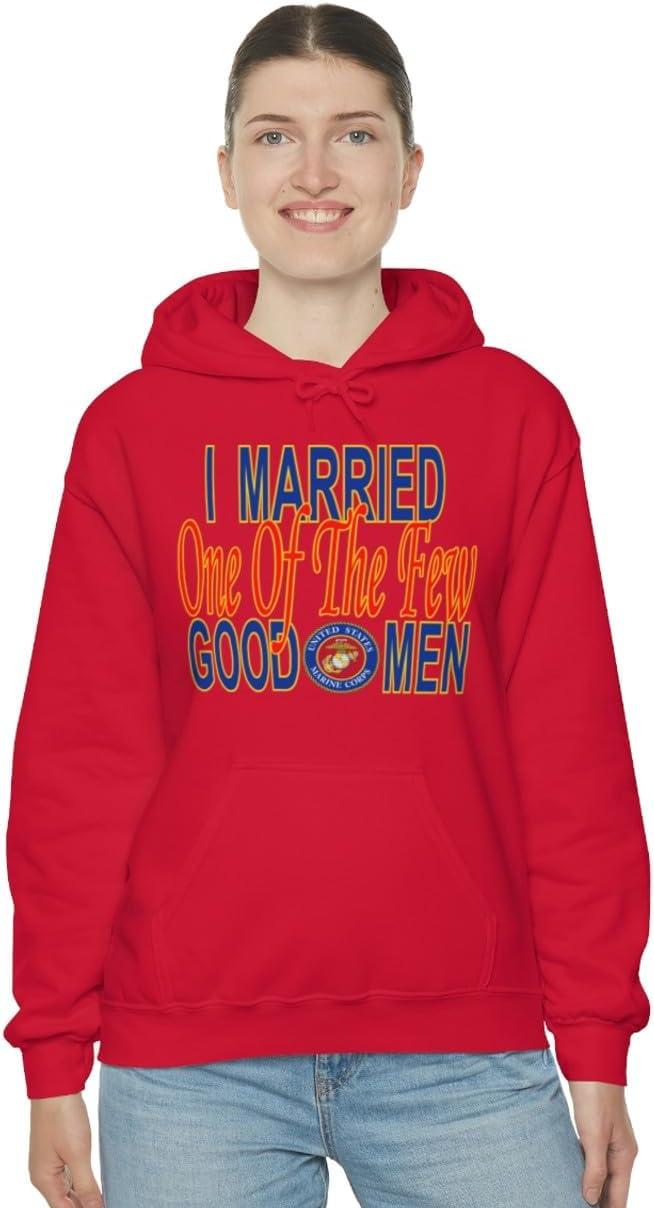imageI Married One Of The Few Good Men HoodieRed