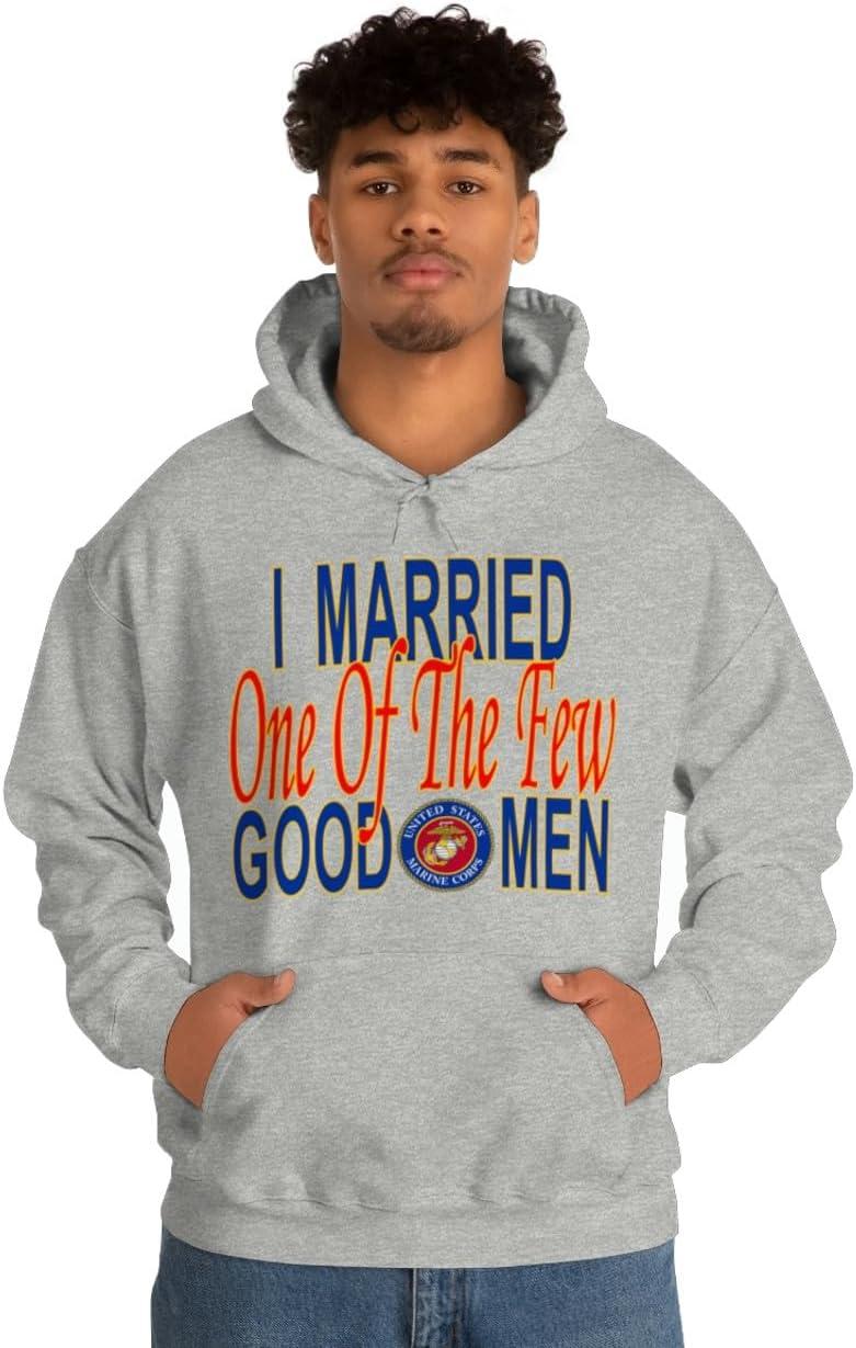imageI Married One Of The Few Good Men HoodieSport Grey