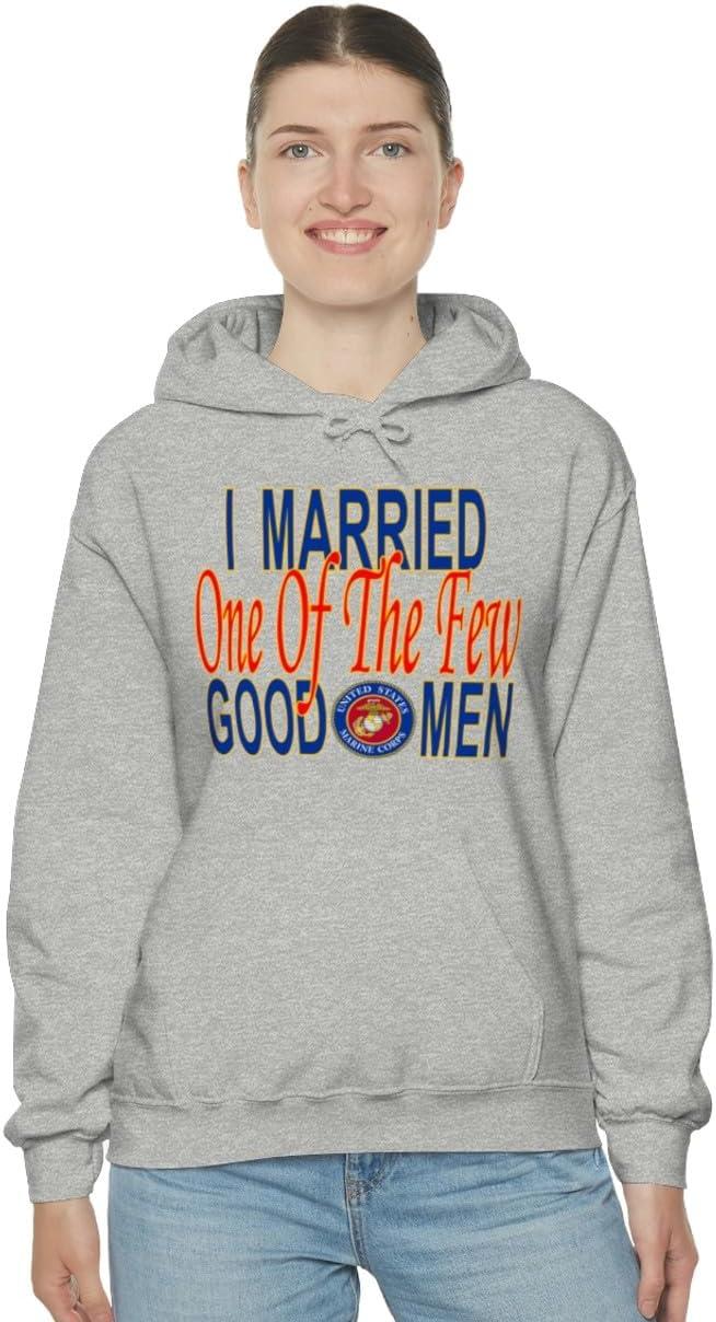 imageI Married One Of The Few Good Men HoodieSport Grey