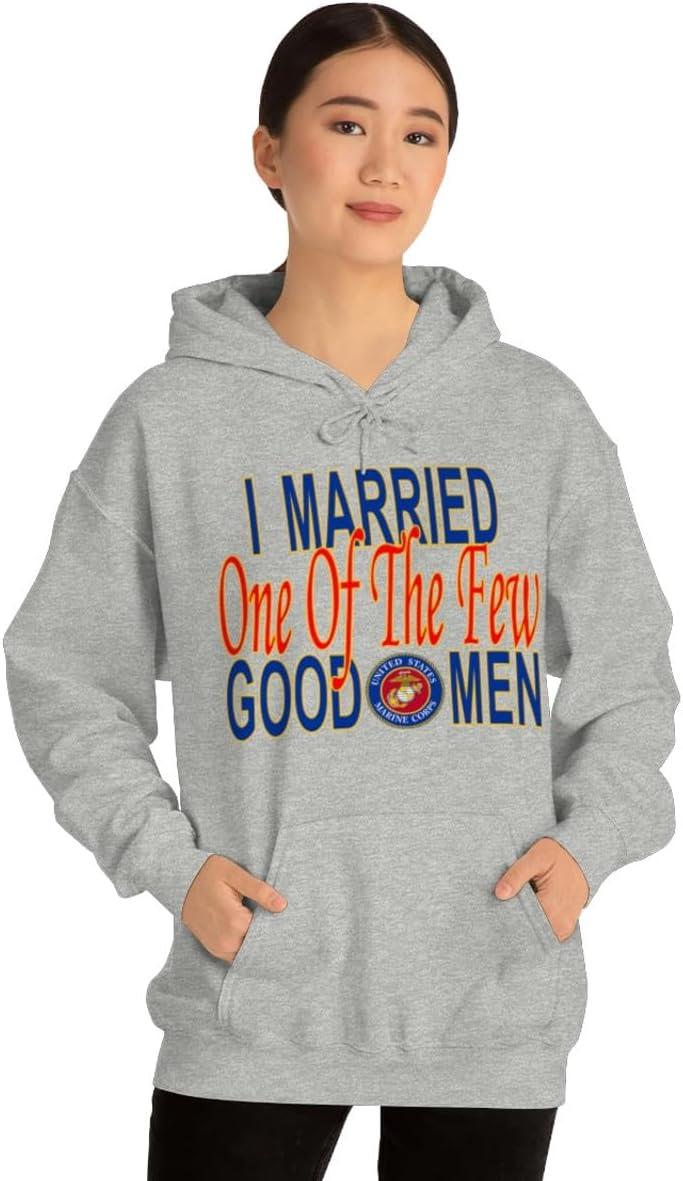 imageI Married One Of The Few Good Men HoodieSport Grey