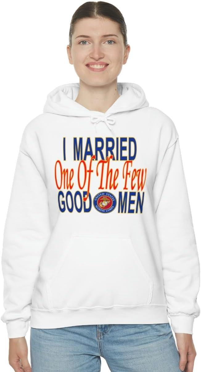 imageI Married One Of The Few Good Men HoodieWhite