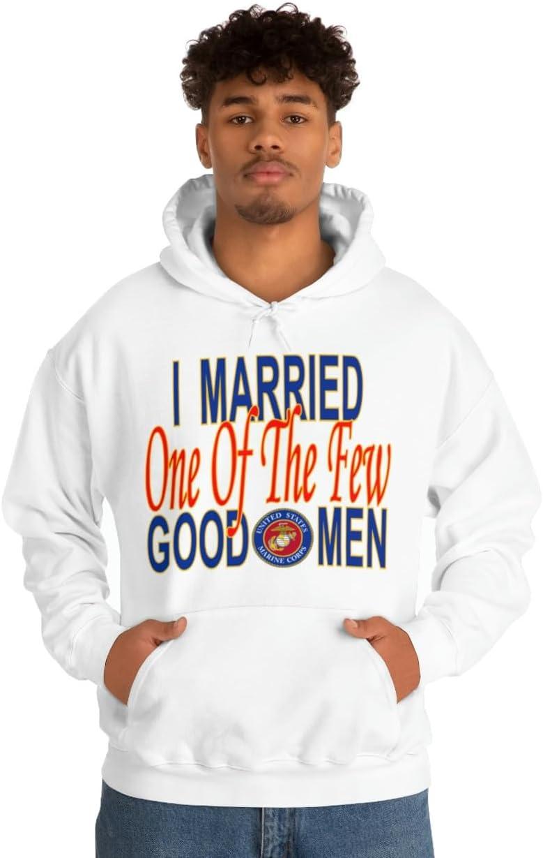 imageI Married One Of The Few Good Men HoodieWhite