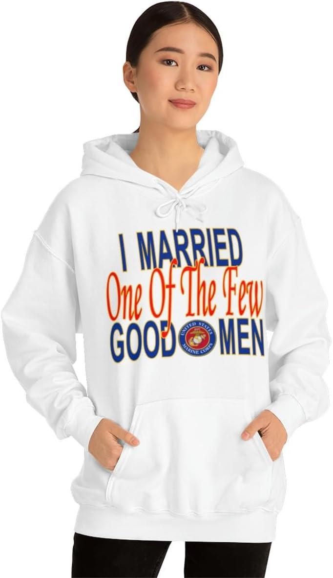 imageI Married One Of The Few Good Men HoodieWhite