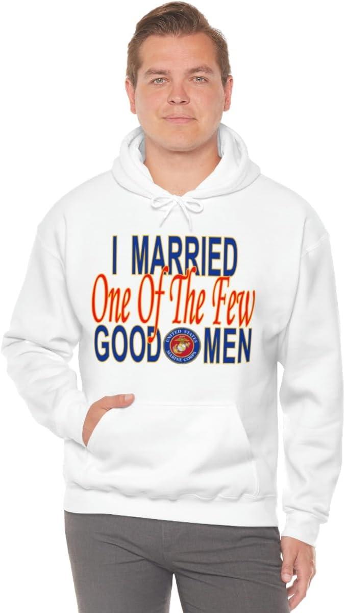 imageI Married One Of The Few Good Men HoodieWhite
