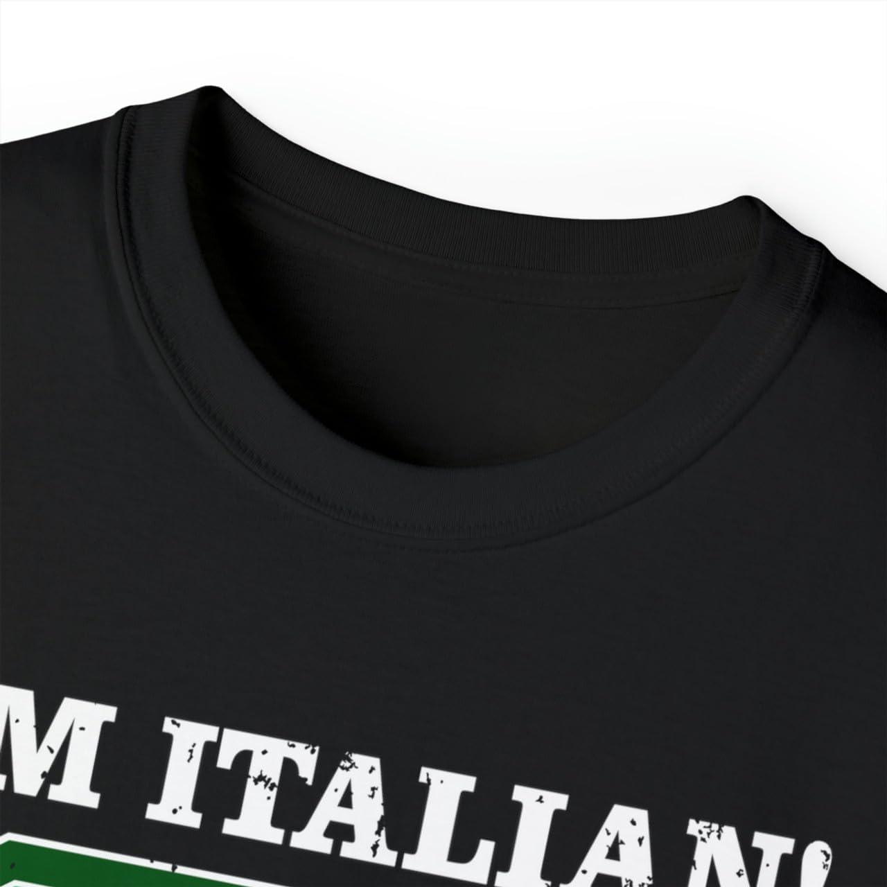 imageIm Italian Whats Your Super Power TShirtBlack