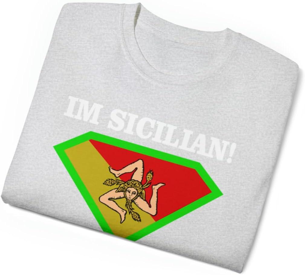 imageIm Sicilian Whats Your Super Power TShirtSport Grey