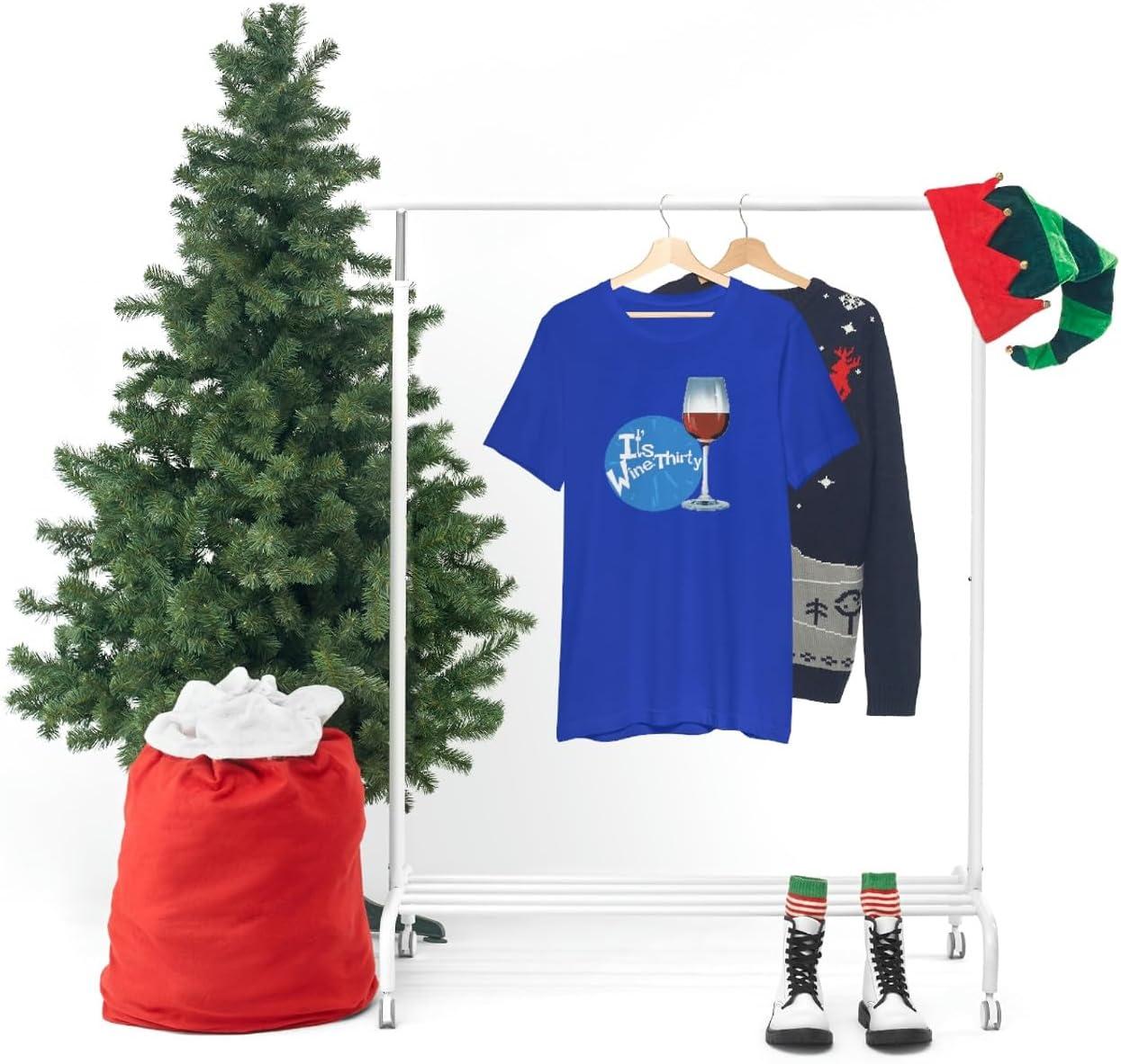 imageIts Wine Thirty Unisex Jersey Short Sleeve TeeTrue Royal
