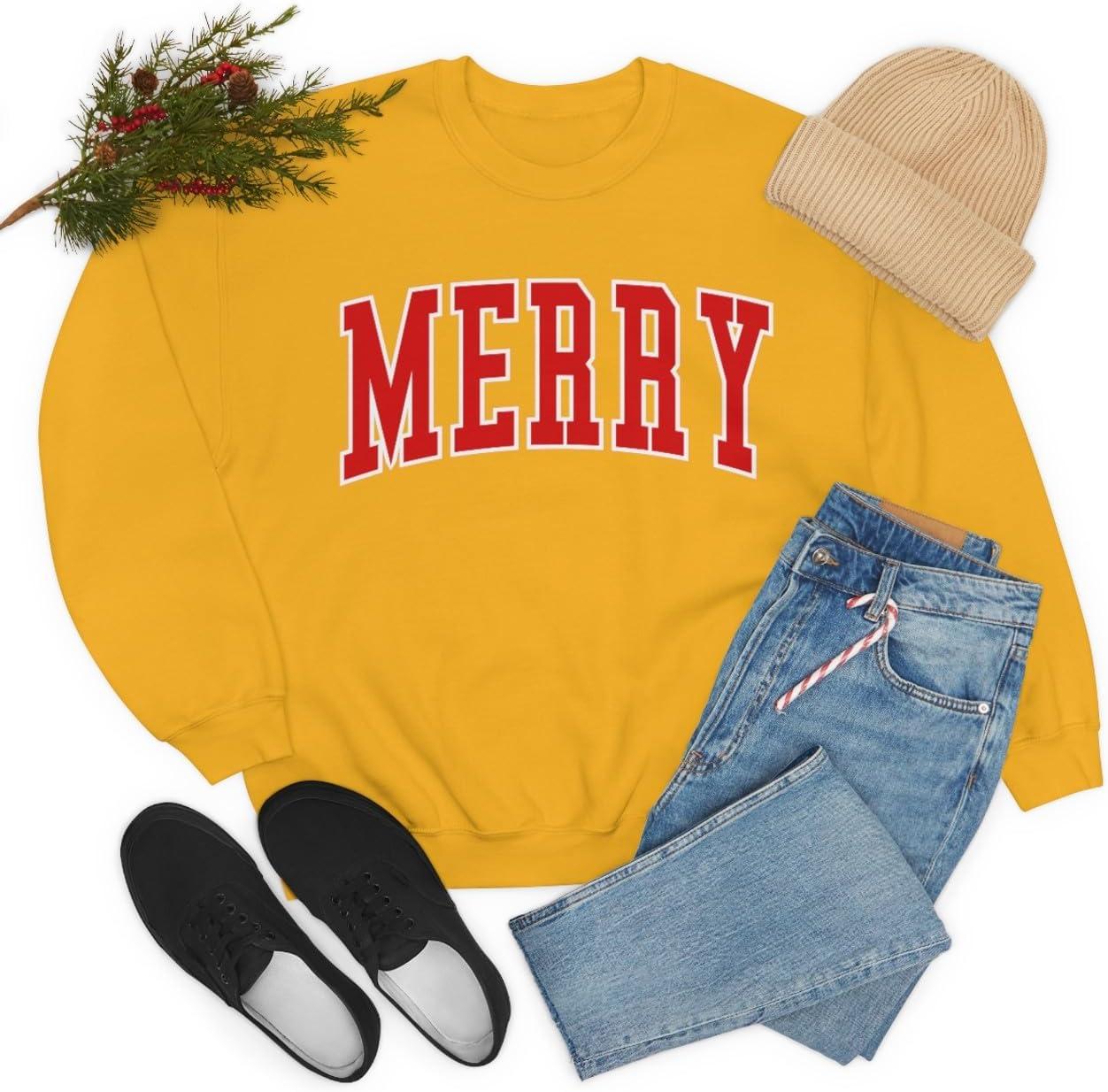 imageMerry SweatshirtGold