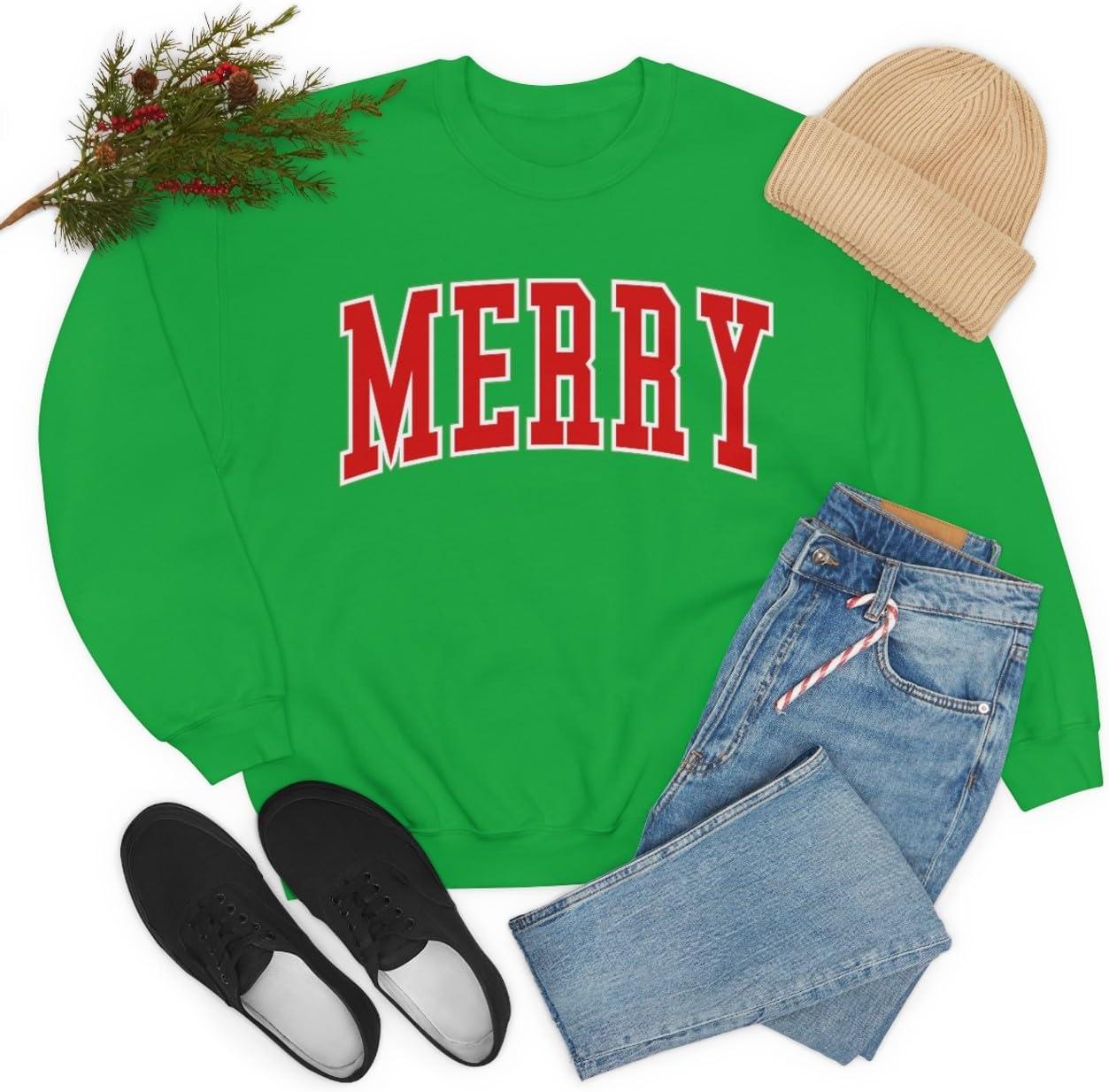 imageMerry SweatshirtIrish Green