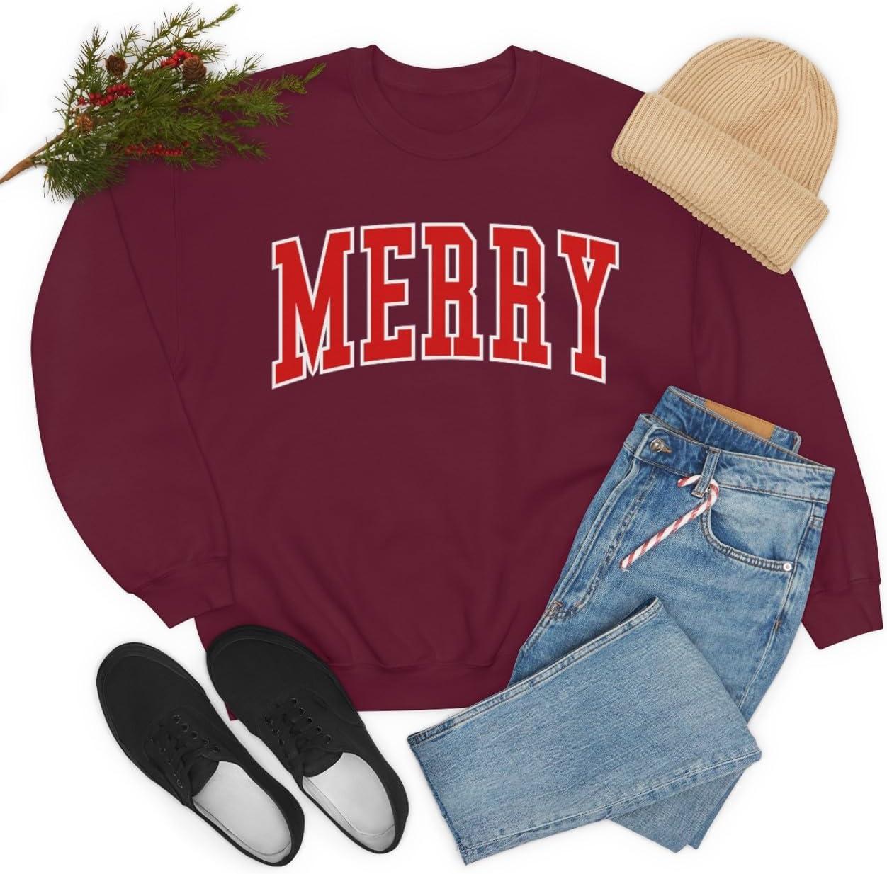 imageMerry SweatshirtMaroon